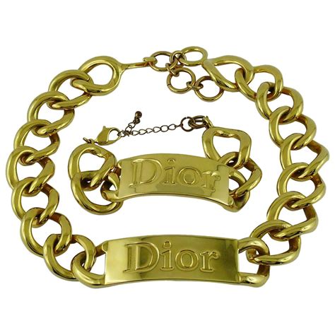 dior chunky bracelet